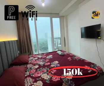 Disewakan harian apartment tree park serpong