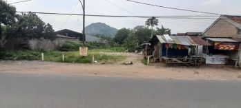 Tanah (SHM) Pinggir Jalan Kab, Untuk Pabrik/Perumahan/Klinik