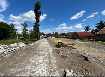 Dijual tanah bagus murah di jakal km 9 lingkungan kavling