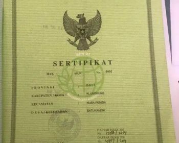 Dijual tanah 81 are, cocok utk villa harga : 650 juta /8 juta per are