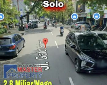 Dijual Cepat Ruko Murah Potensial Pinggir Jl. Gatot Subroto Solo Kota