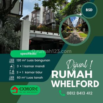 Rumah 3 Lantai Bagus di Bsd Lokasi Cluster Strategis