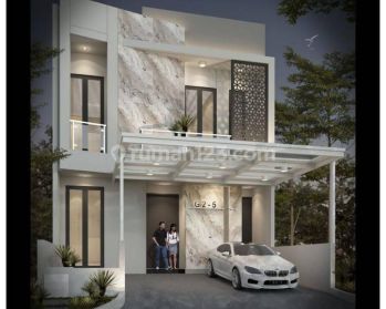 367. Dijual Rumah Baru Minimalis 2 Lt Dian Istana Mocca Vrbana