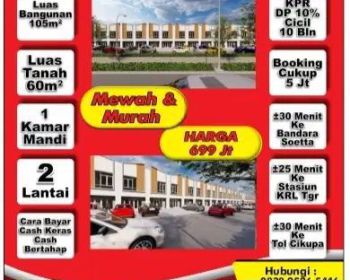 Miliki Ruko Megah dkt Pusat Kota Sepatan