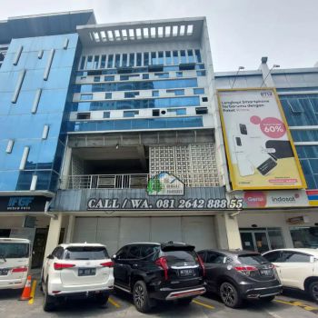 Disewakan ruko center point jln Jawa Gg Buntu Medan