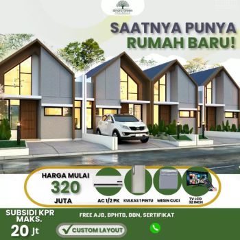 Rumah Scandinavian Harga Kompetitif banyak bonus menarik