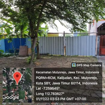 Dekat MERR, belakang Hotel Dafam Kavling Hmilik