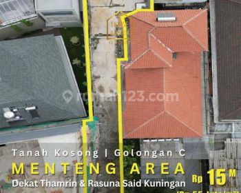 Tanah Menteng Golongan C Dekat Thamrin Rasuna Said