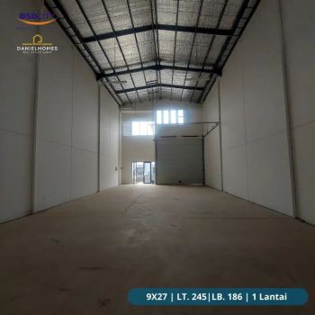 Gudang Ready,Akses Mudah dan strategis Taman Tekno BSD