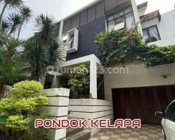Rumah dalam komplek siap huni keamanan 24 jam di Pondok Kelapa, Jaktim