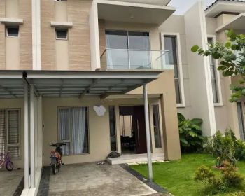 Disewakan rumah golf island pik 3 kamar tidur full furnished