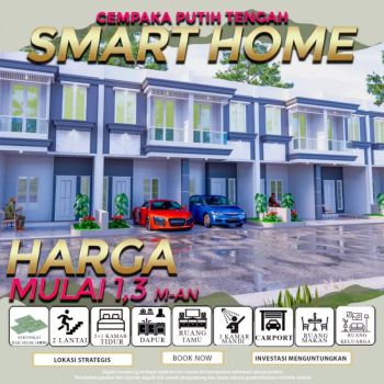 Rumah Cantik Harga Murah di Taman Solo Cempaka Putih Jakarta Pusat