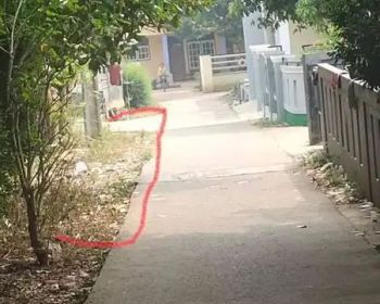 Jual rumah plus tanah luas 500 meter surat AJB siap balik nama pembeli