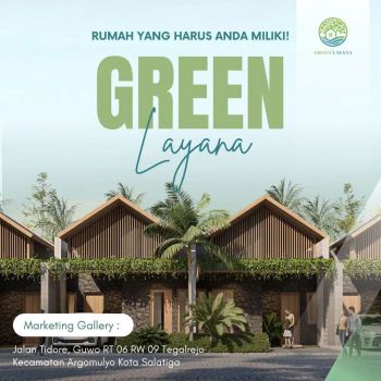 Perumahan Baru di Kota Salatiga dengan Konsep Tropis Modern Type 46/73