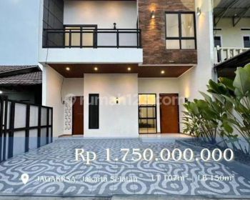 Dijual Rumah Baru Keren Brand New 2 Lantai Siap Huni Harga Miring