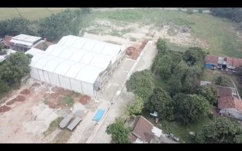 Dijual gudang baru di pergudangan jl raya Legok - Parung panjang