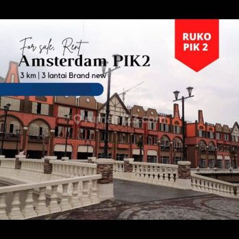 RUKO AMSTERDAM 4.5x20 PIK 2 BOULEVARD JALAN UTAMA