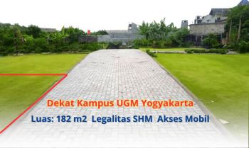 Dekat Kampus Ugm Dijual Cepat Tanah Jl. Kaliurang Km 7