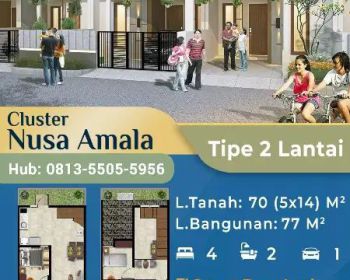 Dijual Rumah di Cluster Nusa Amala Aryana Karawaci