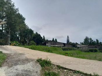 Tanah datar siap bangun cocok untuk rumah hunian di kawasan puncak