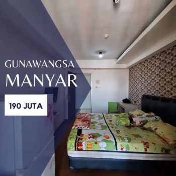 Sudah SHM‼️Apartemen Gunawangsa Manyar tengah kota Surabaya