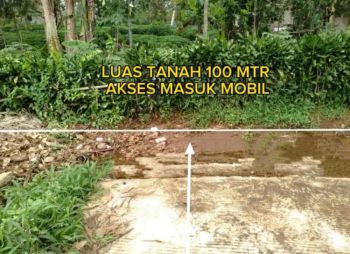 Tanah murah akses mobil di kemang