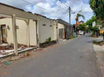 DIJUAL TANAH ADA BANGUNAN DI SANUR DEKAT BYPASS