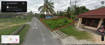 Tanah kosong di Taman Karya V 394 meter persegi