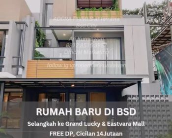 Miliki Segera Rumah di bsd city harga termurah ADORA PRIMES TERRAVIA