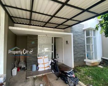 Rumah Minimalis Hadap Utara di Serpong Garden 2 dekat St KA Cisauk