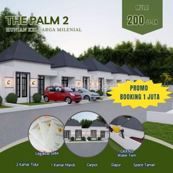 Rumah Milenial 200 Jt an Dekat Pintu Tol Prambanan SHM