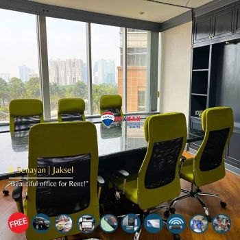 Disewakan Space Kantor, Beautiful office! di senayan Jaksel