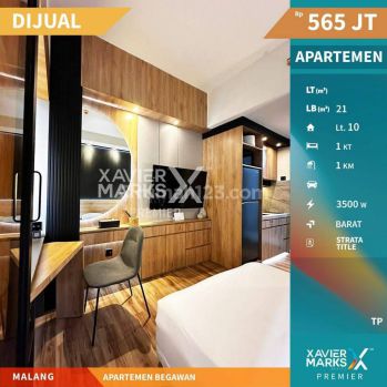 Apartemen Begawan Malang Furnish Interior Mewah