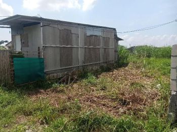 dijual cepat tnh siap bngun uk 5x13  dekat dri jln raya