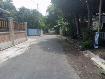 Tanah siap bangun depan kecamatan Baki