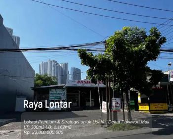 Dijual Bangunan Komersial Jl Raya Lontar Forza Kuliner