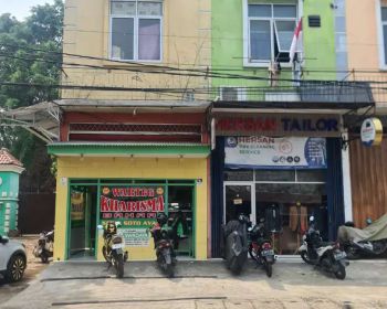 Ruko 2 Lt STRGS pggr jln ,smpng Asrama Haji Bksi alun2 Bekasi kota