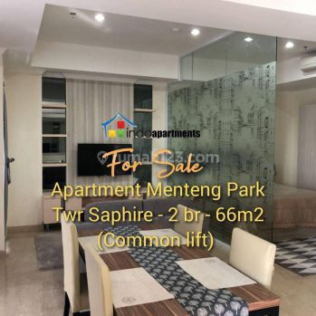 APARTMENT MENTENG PARK 2 BR (GABUNGAN)
