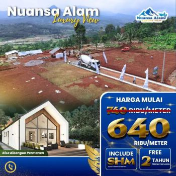 TANAH KAVLING SHM DI PUNCAK DUA BOGOR TIMUR