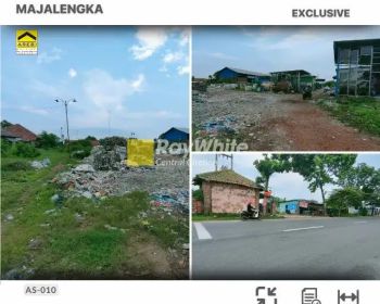 Jual Tanah di Jln. Raya Andir Majalengka Eksklusif Listing