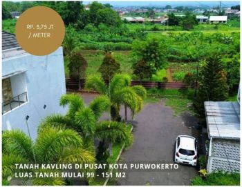 Tanah kavling pusat kota siap bangun di lingkungan Asri