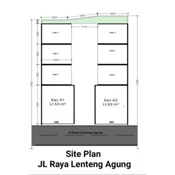 Dijual Tanah KAVLING Cocok untuk ruko/Kantor