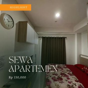Disewakan harian apartemen treepark bsd city