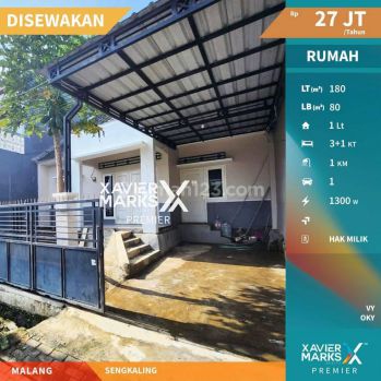 Rumah Sengkaling Dau Malang Dekat Kawasan Cafe