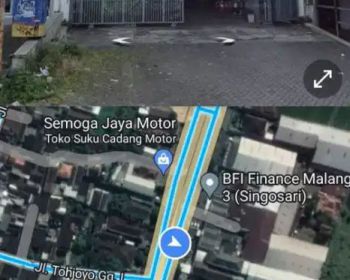 Disewakan gudang kantor dekat tol singosari