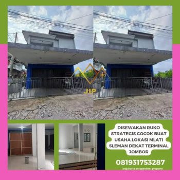 Disewakan ruko strategis cocok buat usaha atau kantor