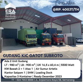 DISEWAKAN GUDANG Batam Centre