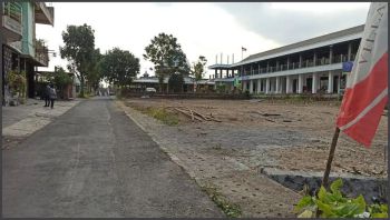 Jual Tanah di Jogja Tepi Jalan Aspal 6 m Utara Spbu Gito Gati
