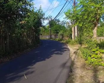 Tanah di jalan raya utama pantai balangan, Jimbaran akses jln 7 meter