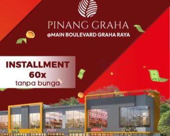Ruko Pinang Graha at Graha Raya Dp 0%